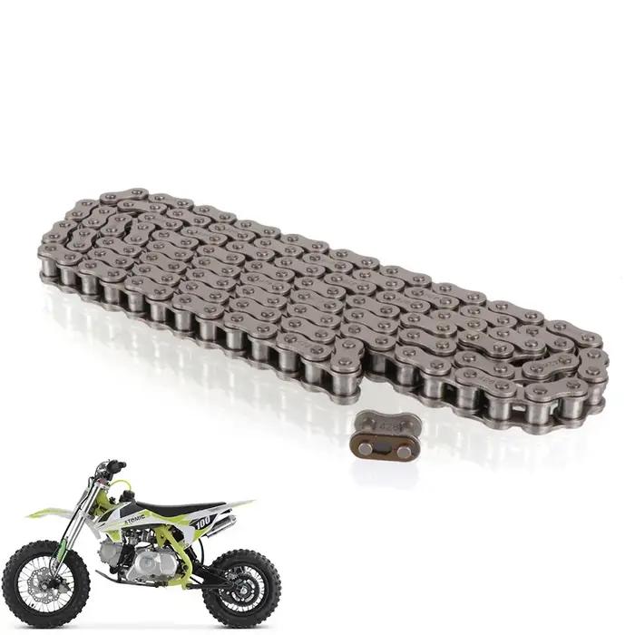 # 428 chaîne d'entraînement 140 maillons avec lien principal de connexion pour 50/70/90/110cc 125cc 150cc moto Dirt Pit Bike ATV Quad Go Kart