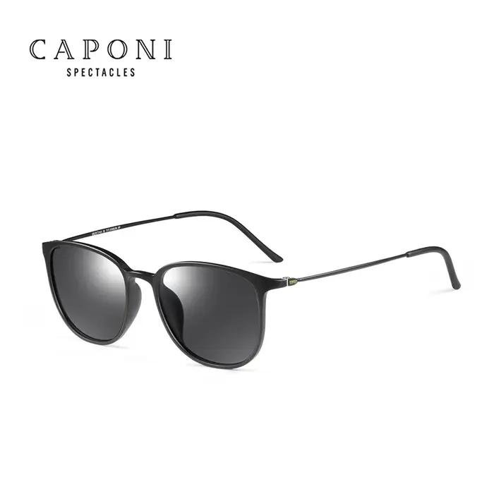 CAPONI ovale hommes lunettes de soleil photochromiques