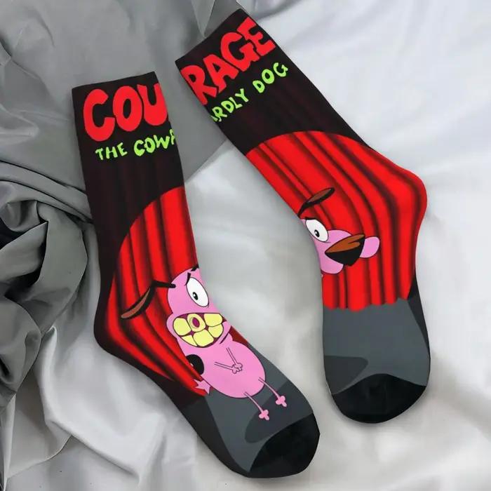 Chaussettes motif Courage chien lâche chasse - Rétro qualité outdoor