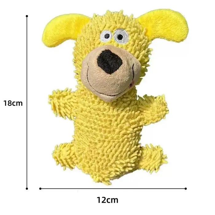 Jouet en peluche pour chien mignon et interactif pour soulager l'anxiété et nettoyer les dents occaions spéciales cadeau pour chiens
