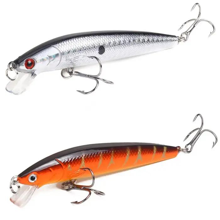 1 pièces 9g/10cm leurres de pêche vairon Wobbler flottant basse à la traîne artificiel dur appât man