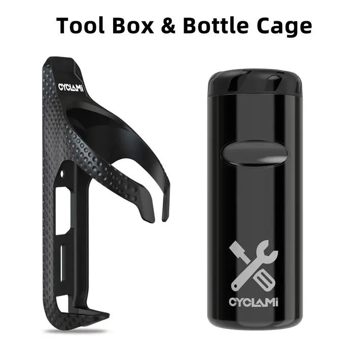 CYCLAMI boîte à outils de cyclisme Portable boîtes à capsules de vélo de route vtt appliquer porte-bidon stockage Kit