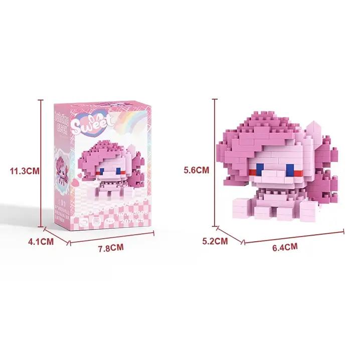 Blocs de Construction My Little Pony Lega Equestria Jouets Scintillants pour Fans Occasions Spéciales Création Structurale Unifiée