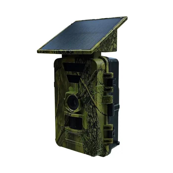Nouveau 8K 60mp caméra de chasse à énergie solaire étanche MP4 WIFI