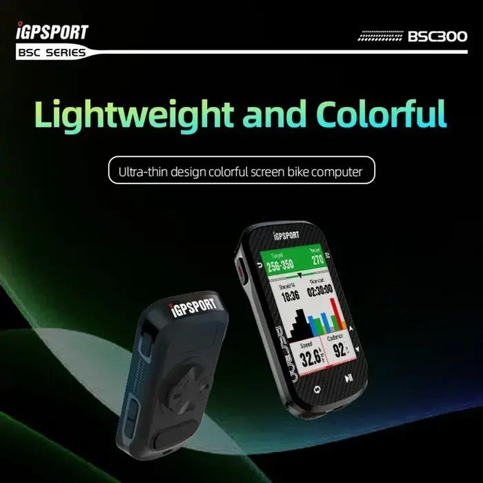 IGPSPORT Bsc300 Gps ordinateur de vélo compteur de vitesse sans fil Navigation GPS ANT capteur de Ca