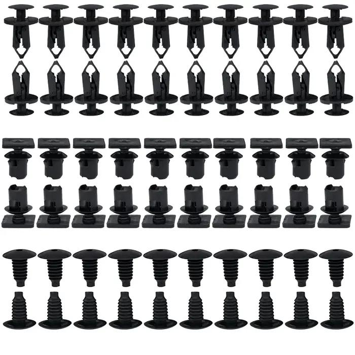 Clips de doublure de garniture de voiture, 120x, pour VW Transporter T4 T5 T6, retenue de pare-chocs