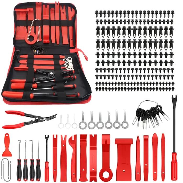 Outils de démontage manuels, outil de retrait de garniture de voiture, Kit de retrait de garniture A