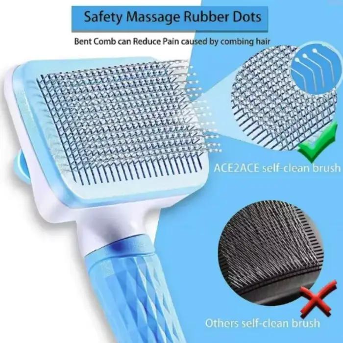 Peigne pour chien, brosse d'épilation pour animaux de compagnie
