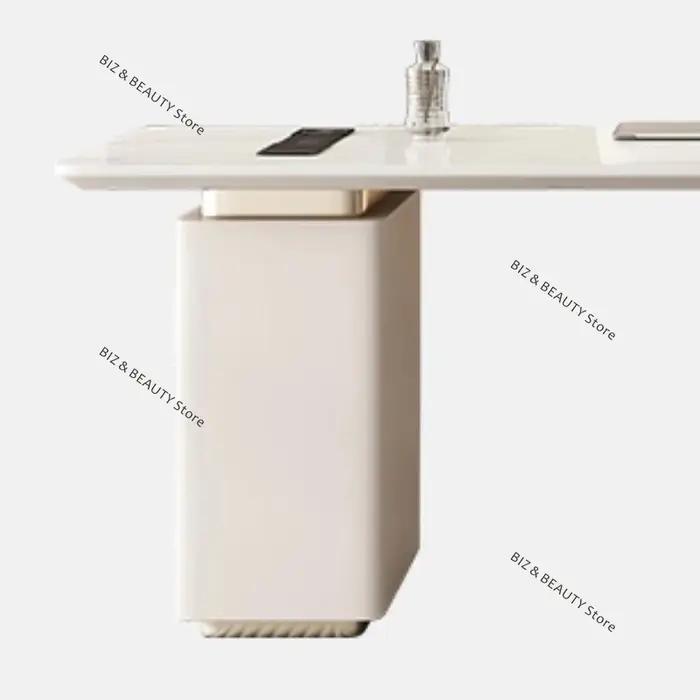 Bureau de conseil de Style crème, Table médicale, Design de réception, bureau moderne, Accent, mobil