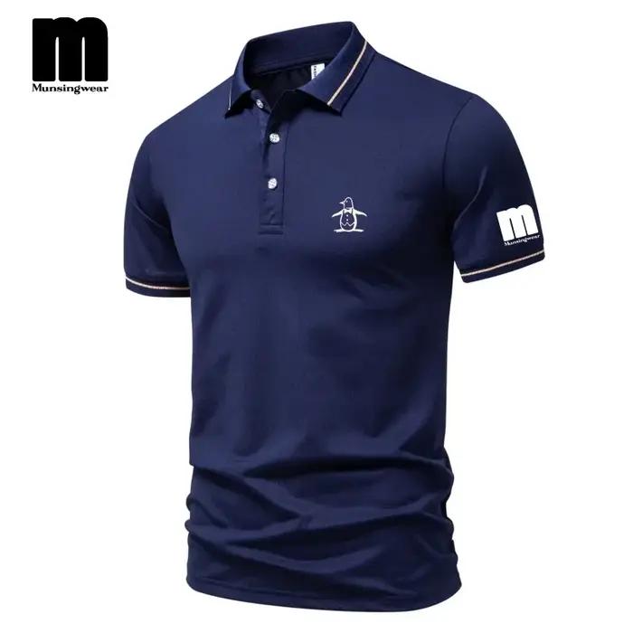 Vêtements de golf 2026 – Nouvelle collection été – Polo de golf de luxe à séchage rapide, haut de ga