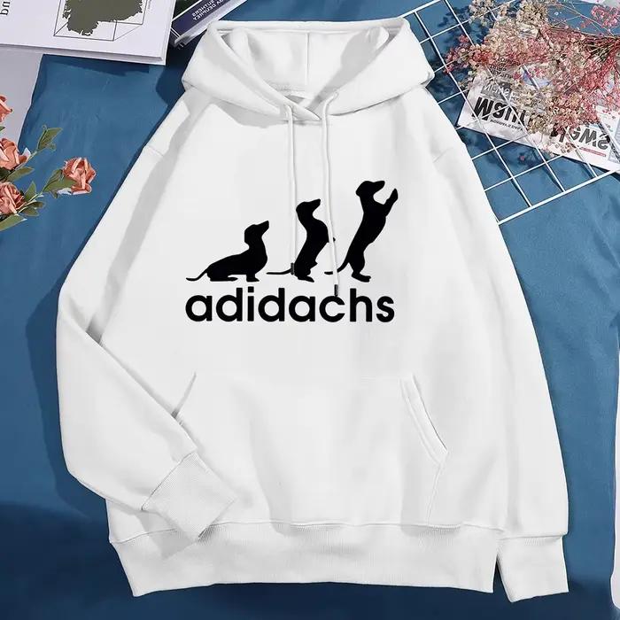 Nouveau teckel chien amant imprimé pull mode femmes hommes sweats à capuche