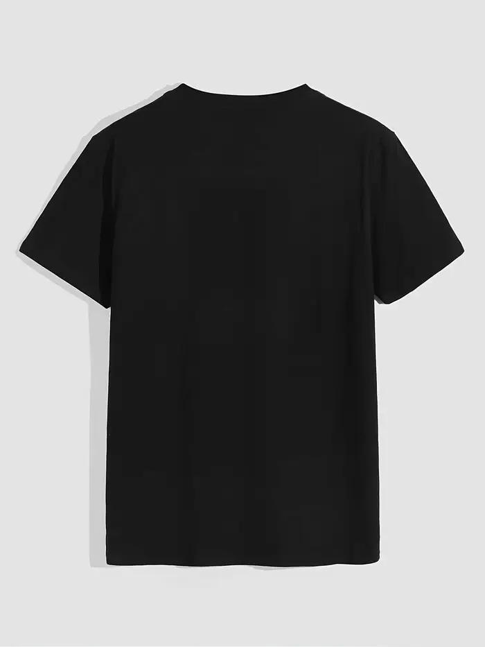T-shirt à Manches Courtes et Col Rond pour Homme, Vêtement Confortable, Décontracté, Ample, Surdimen