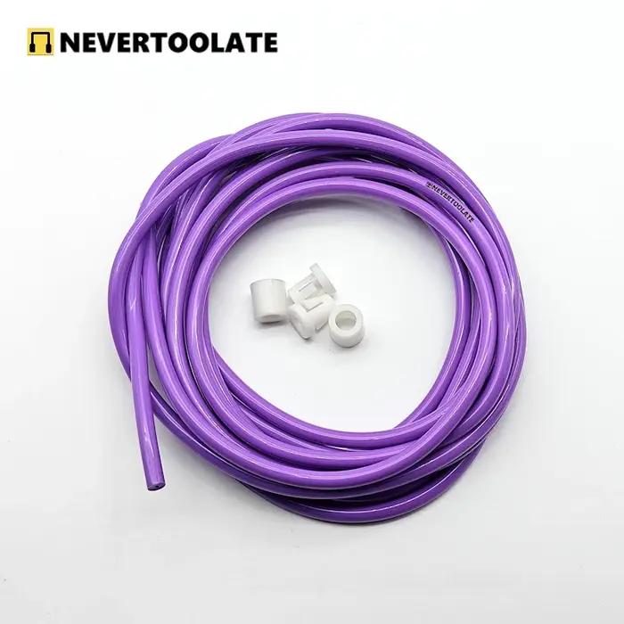 3.5 mètres 11.5 pieds extra long PVC-80A 5mm de diamètre fil de filetage de noyau corde à sauter piè