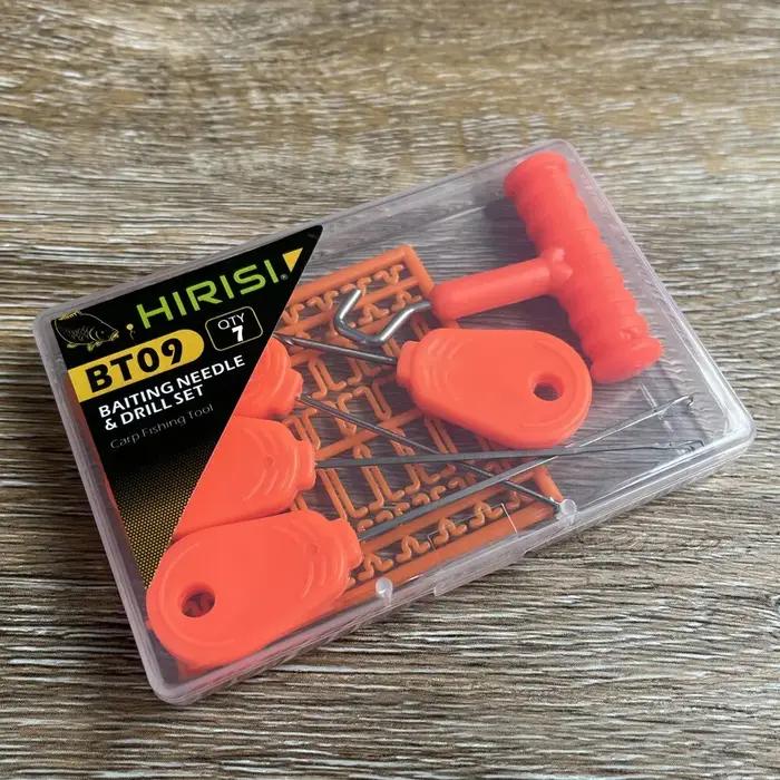 Hirisi-Kit de 7 appâts pour la pêche à la carpe, accessoires pour pêcher, BT09