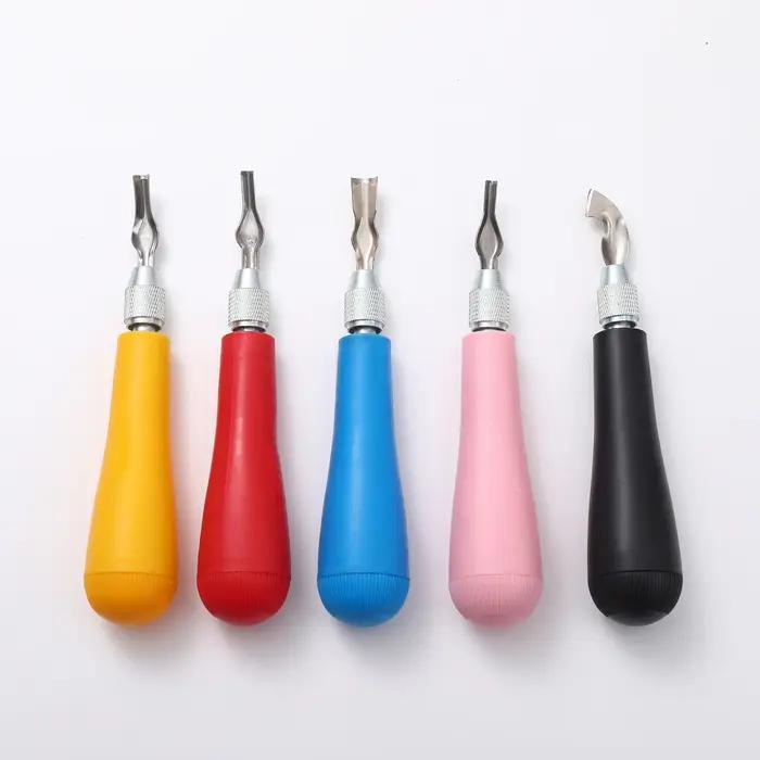 Kit de coupe-linoléum artisanal outils de sculpture pour la gravure de tampons en caoutchouc et la création artistique occaions spéciales