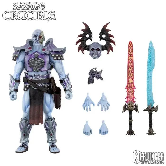 Figurine de collection Arvinger Studios Savage Crucible One modèle de collection avec double épée Lynx pour collectionneurs adultes occasions spéciales