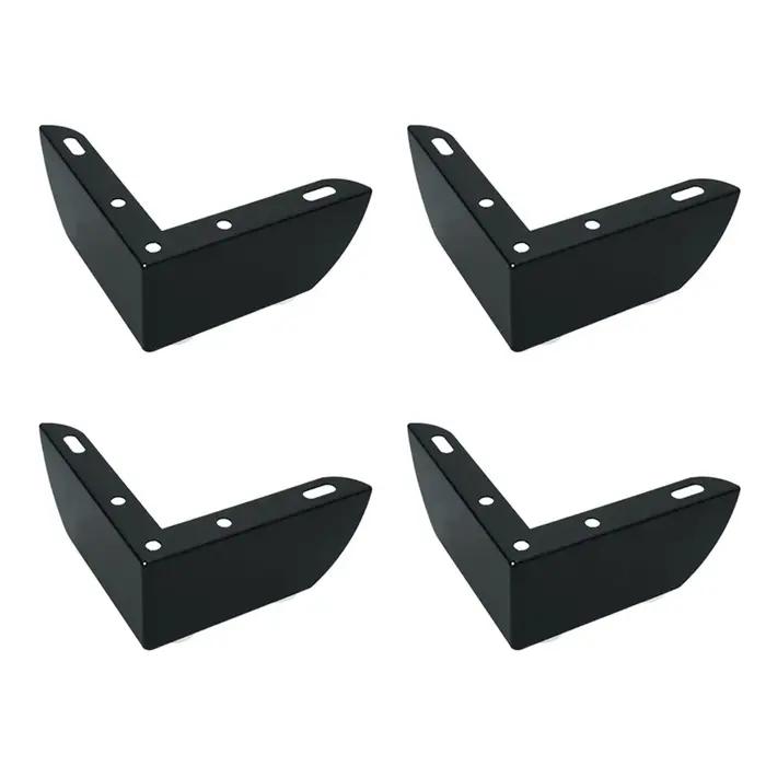 Mettez à jour votre canapé avec 4 pieds de canapé en métal de 5 5 cm, installation facile, élégant e