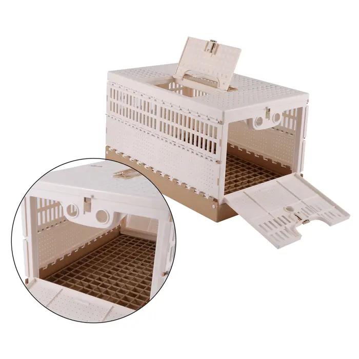 Cage à pigeon pliable en ABS durable pour transport et libération en plein air occasions spéciales pour pigeonner compétition et soins