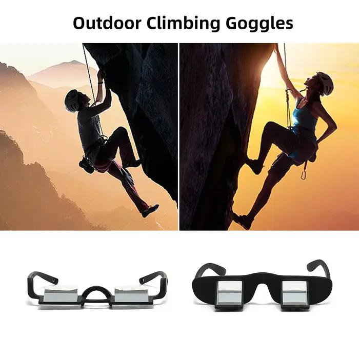 Lunettes d'escalade Outdoor Rock Climbing Prism Clear - Transparence haute, légèreté optimale pour l'assurage