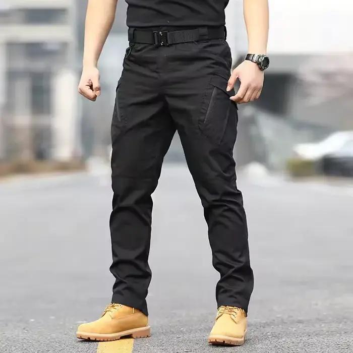 Pantalon cargo tactique homme imperméable décontracté multi-poches pour randonnée entraînement et activités outdoor printemps été