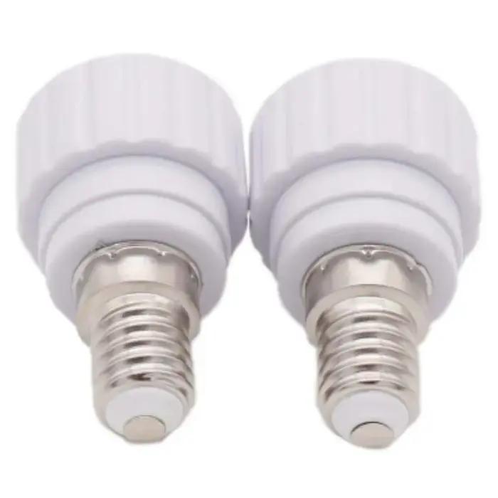 Base en céramique blanche E14 à GU10, support de lampe Led, convertisseur, adaptateur de douille d'a