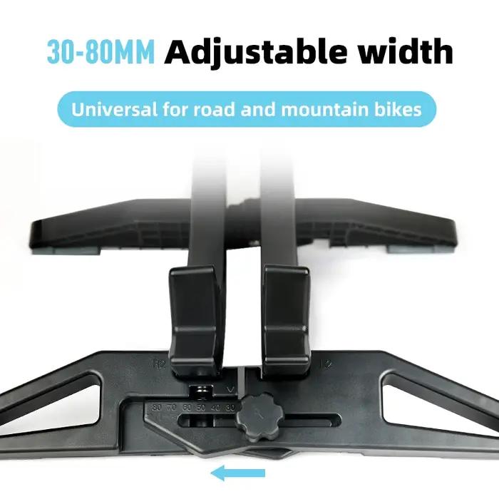 Support de stationnement pour vélo CXWXC, réglable de 30 à 80 mm, pour VTT et vélo de route, support