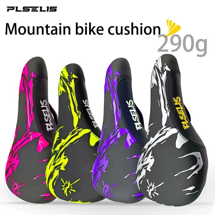 PLSELIS Selle de VTT de haute qualité : dessus en cuir PU