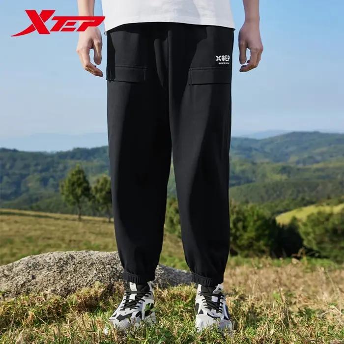 Xtep pantalons tricotés pour hommes été durabilité pantalons pour hommes formation décontracté confo