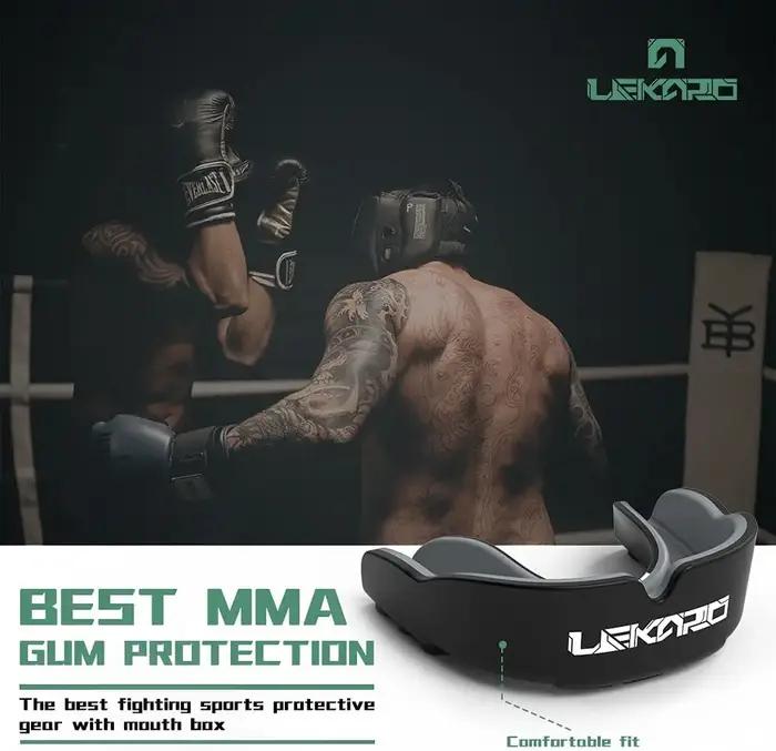 Protège-dents de combat professionnel pour adultes, Protection des dents, boxe, sport, Mma Muay Thai