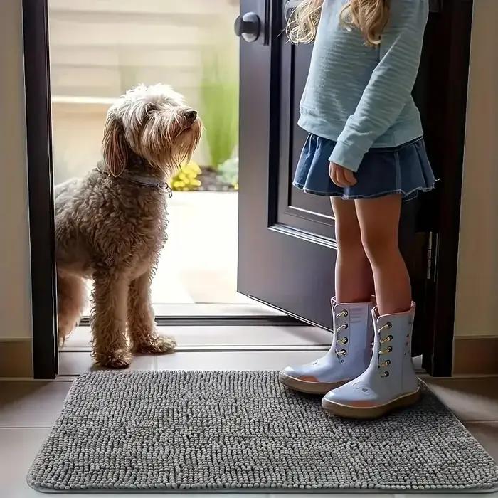 Polymères absorbants coordonnants lavables pour pattes boueuses, absorbent l'humidité, microcarence à séchage rapide, polymères de boue pour chiens, D343