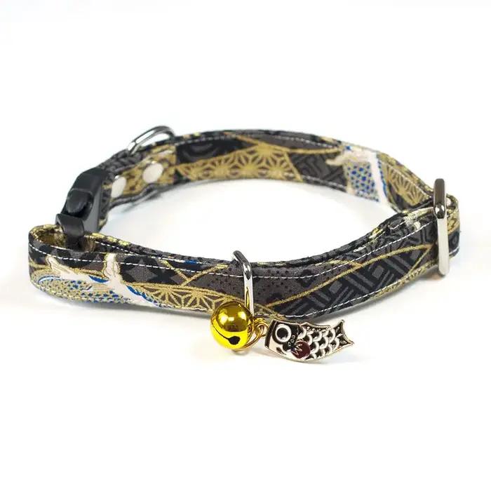 Colliers pour animaux de compagnie avec motif bronzé de style japonais pour chats et chiens de petite et moyenne taille élégants à offrir pour occasions spéciales