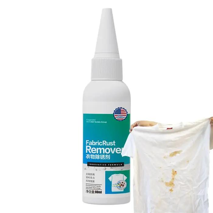 Détachant de rouille pour tissus 80 ml – Effaceur de rouille rapide et facile – Agent nettoyant pour