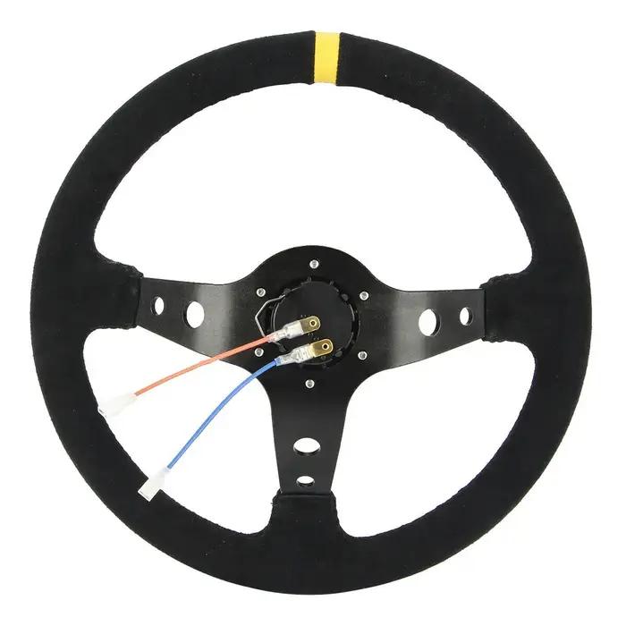 Volant de voiture universel 350mm 14 pouces, jeu de course à dérive, PCD 70mm pour Logitech G29 G920