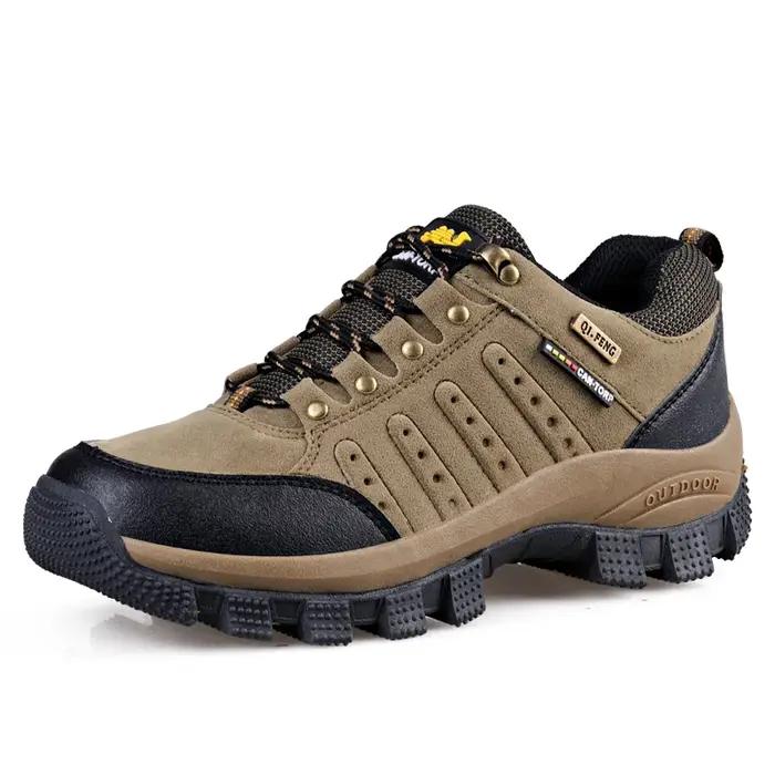 Chaussures de randonnée HIKEUP en microfibre respirante pour homme et femme, idéales pour le trekking, la chasse et le sport de plein air