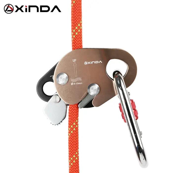 XINDA Camping escalade équipement de sécurité saisir corde dispositifs verrouillage automatique mousqueton Anti chute