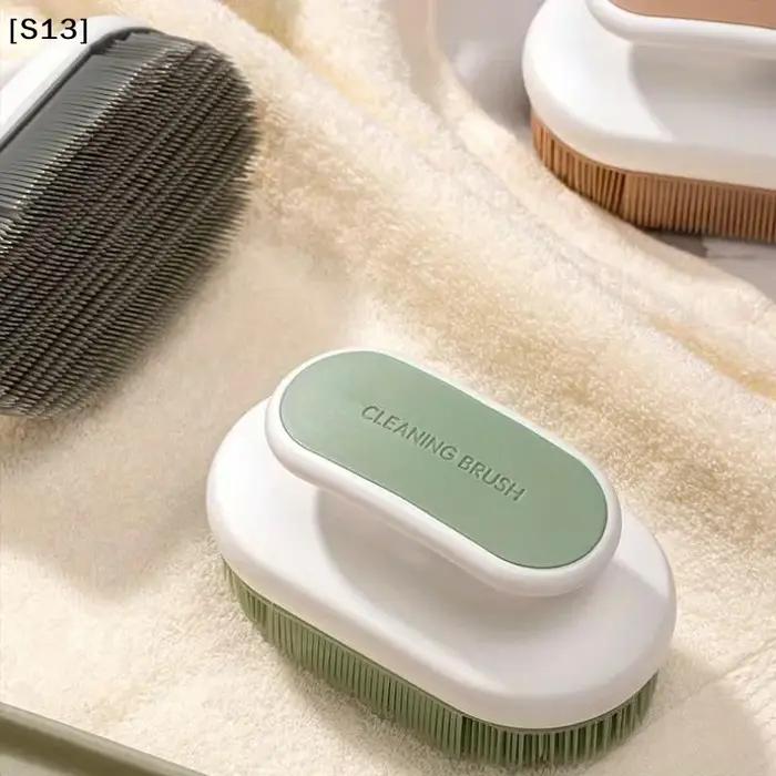 Brosse de nettoyage en plastique PE et PP pour chaussures intérieures et extérieures pour hommes et femmes à utiliser à la maison et en déplacement