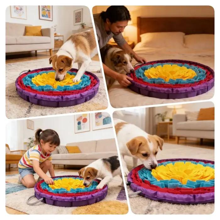 Tapis de reniflement pour animaux de compagnie