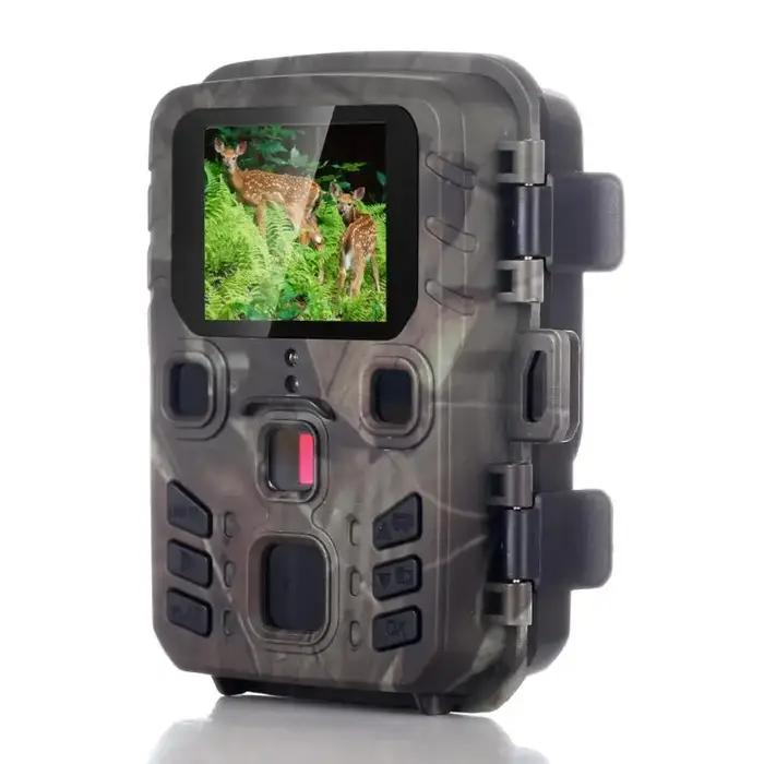 Caméra de chasse extérieure 20MP 1080P avec capteur PIR Mini301 pour observation de la faune résistante aux intempéries pour passionnés de nature et de photographie动物摄影爱好者和自然爱好者的外部狩猎相机,带PIR Mini301传感器,防水,适用于观察野生动物