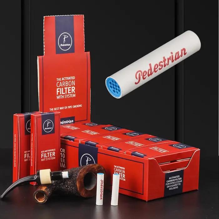 100 filtres à charbon actif de 9 mm pour porte-cigarettes