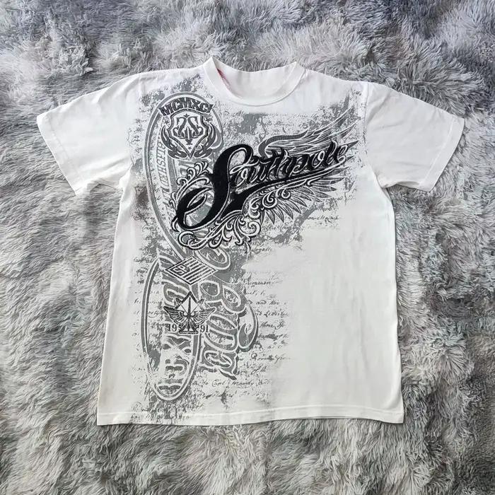 T-shirt Hip Hop Vintage pour Femmes Style Américain Décontracté Occasions Spéciales