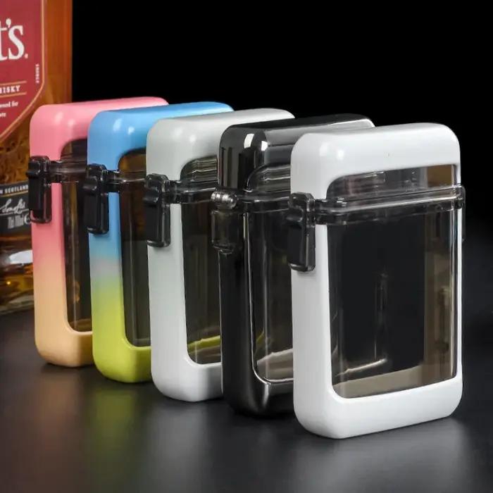 Étui à cigarettes, peut contenir 20 cigarettes scellées, adapté à la randonnée, aux voyages à la plage, à la natation, au camping et à d'autres activités de plein air