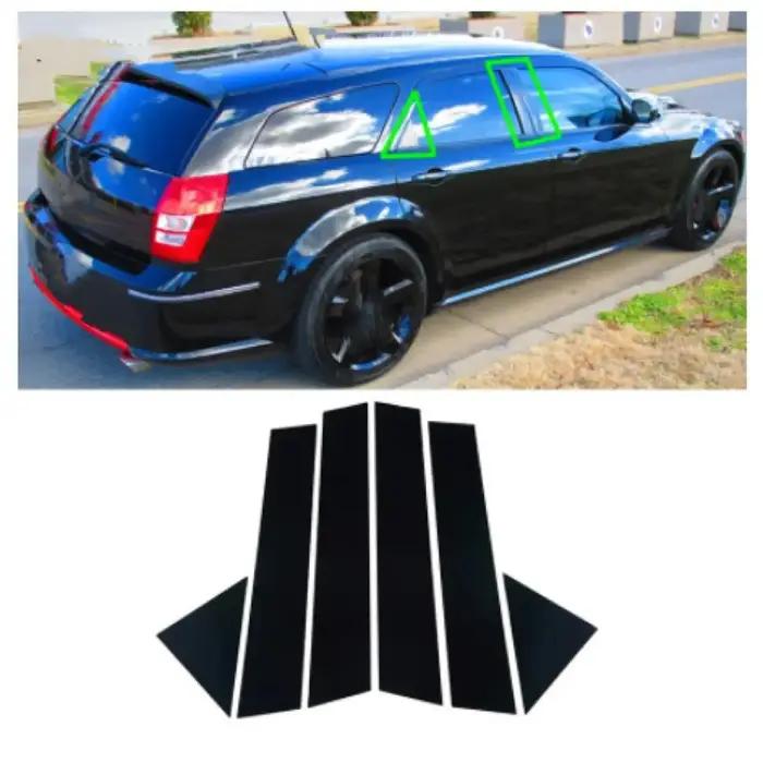 Kit de revêtement d'habillage de porte de voiture, 6 pièces, pour Chrysler 300/300C 2005-2010 et Dod