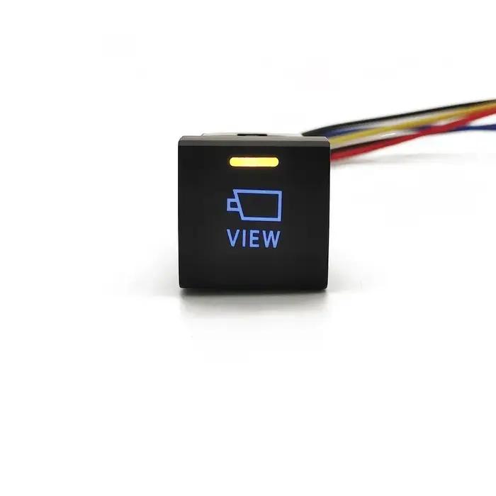 Bouton de commutation de coffre de vue de caméra de voiture
