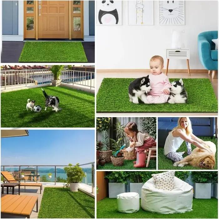 Pot en Forme de Grand Patch pour Chien Artificiel