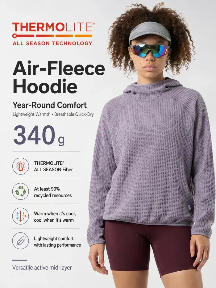 Thermolite ® Sweat-shirt thermique unisexe toutes saisons