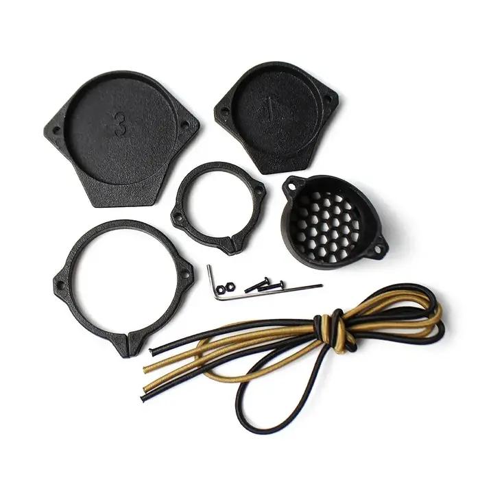 Cache-objectif de protection rabattable pour lunette de visée de chasse Vorte Scope