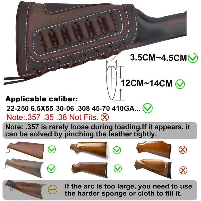 Support de coque pour fusil de chasse tactique, repose-joue pour pistolet, crosse, pour.308 45-70.30-30.357.22LR.22MAG