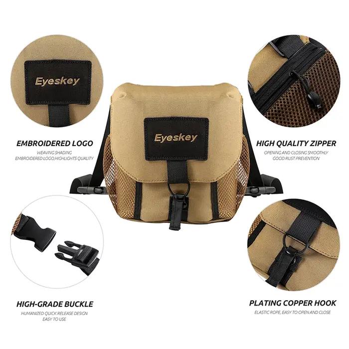 Sac harnais universel pour jumelles Eyeskey - Étui portable pour randonnée et chasse avec sangles