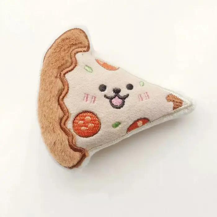 Jouets en peluche pour chiens en forme de nourriture avec couineur ensemble de jouets à mâcher interactifs et doux pour petits chiens et chiots occasions de jeu quotidien et entraînement