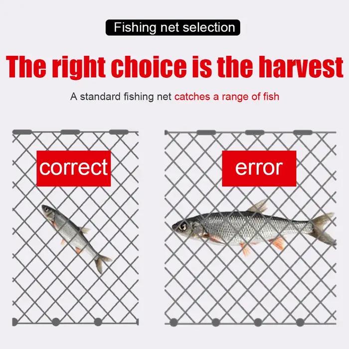 Filet de pêche en nylon à mailles fines